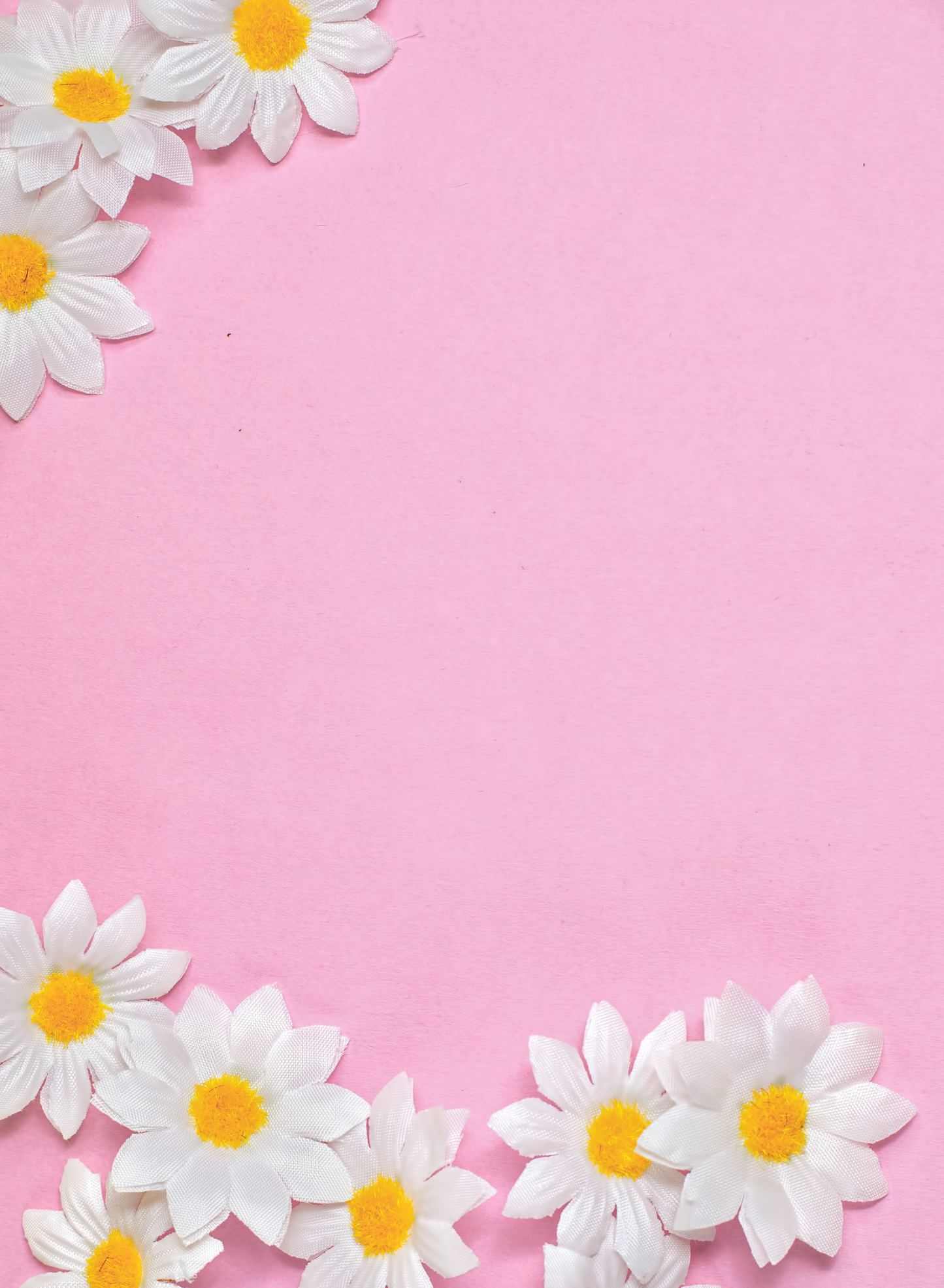 Pink with Daisies Kindle Skin