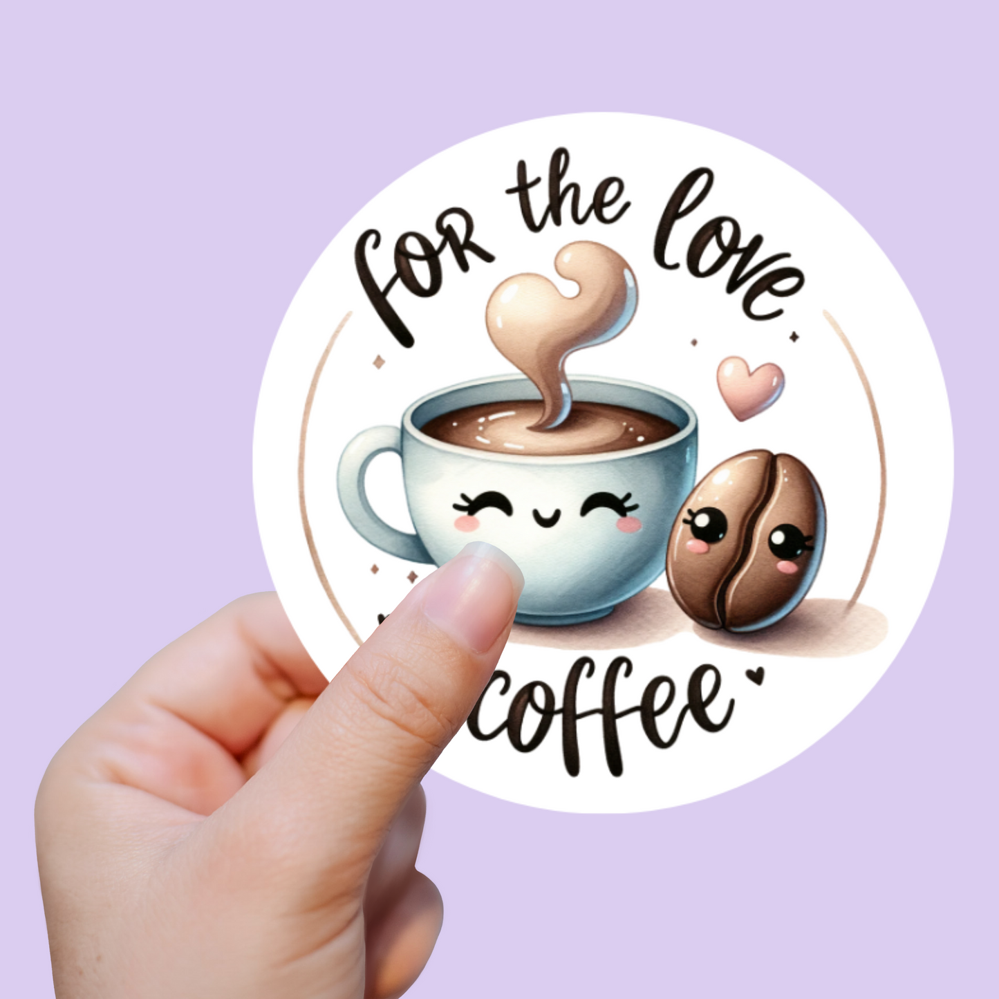 For The Love Of Coffee Magnetic Bookmark