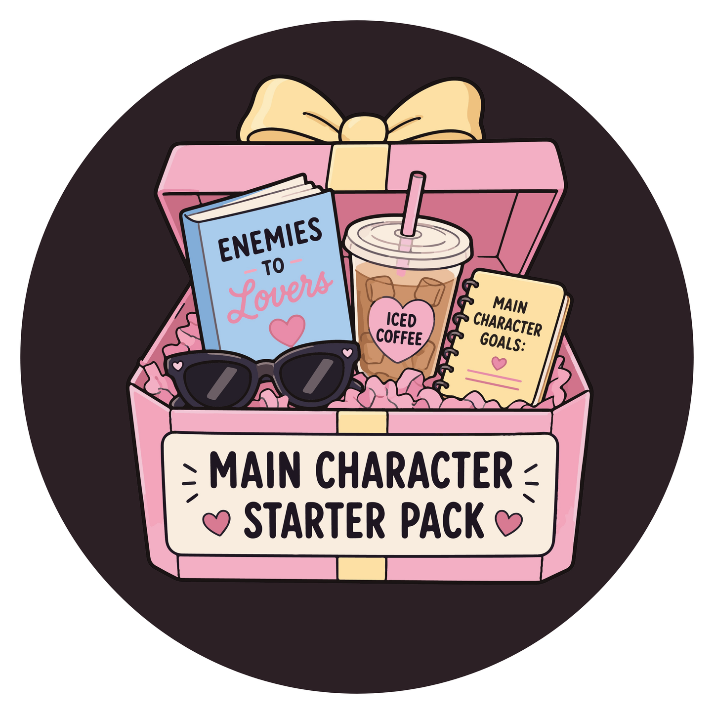 Main Character Starter Pack Sticker