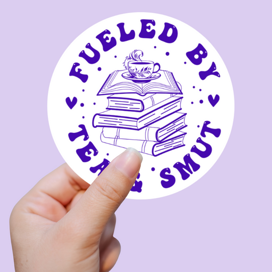 Fueled By Tea & Smut Magnetic Bookmark