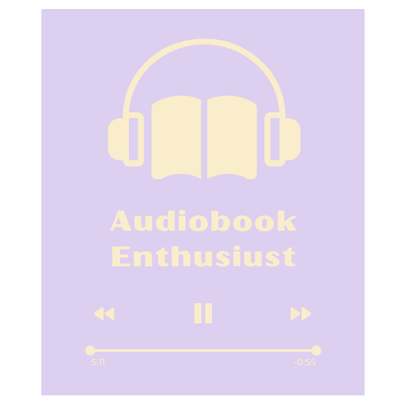 Audiobook Enthusiast Sticker
