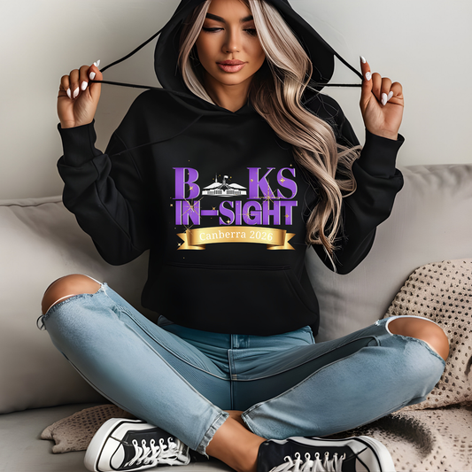 Books In Sight Canberra 2026 Event Hoodie