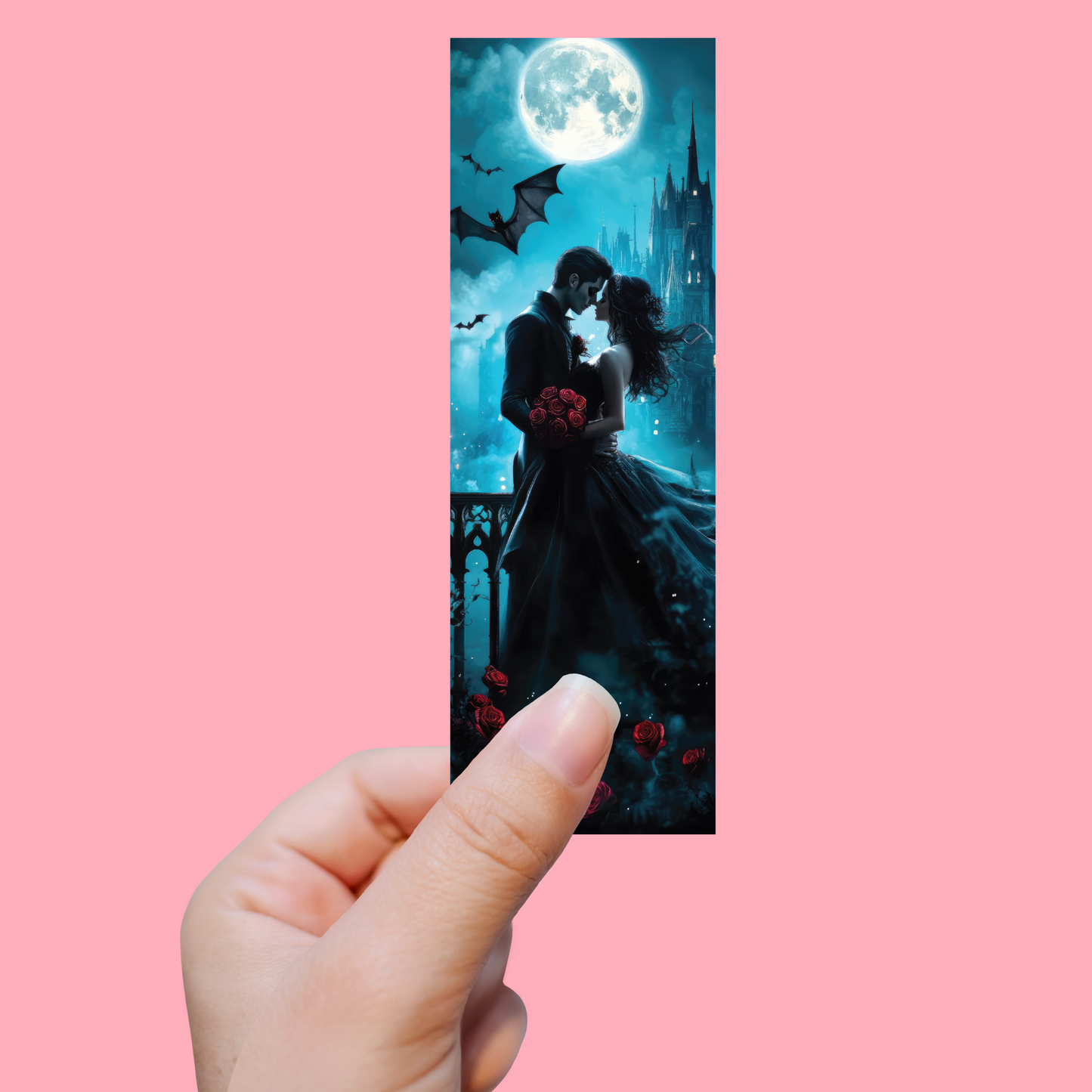 Dark Night Couple Bookmark