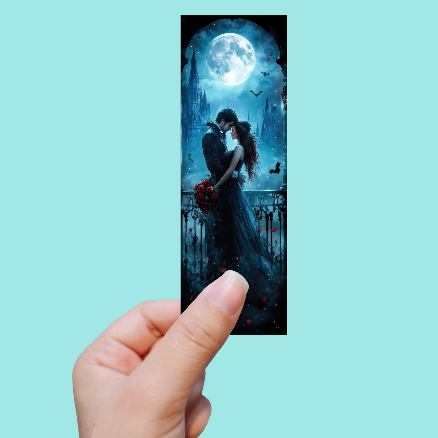 Dark Night Couple Bookmark