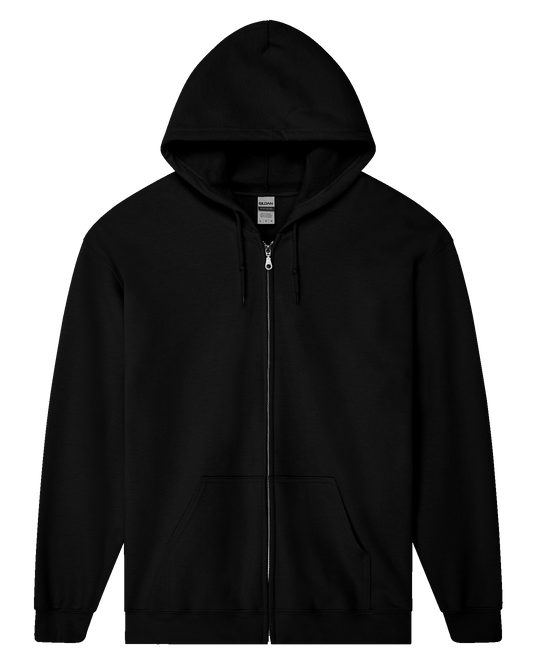 Heavy Blend Hoodie with Zipper (Min 12)