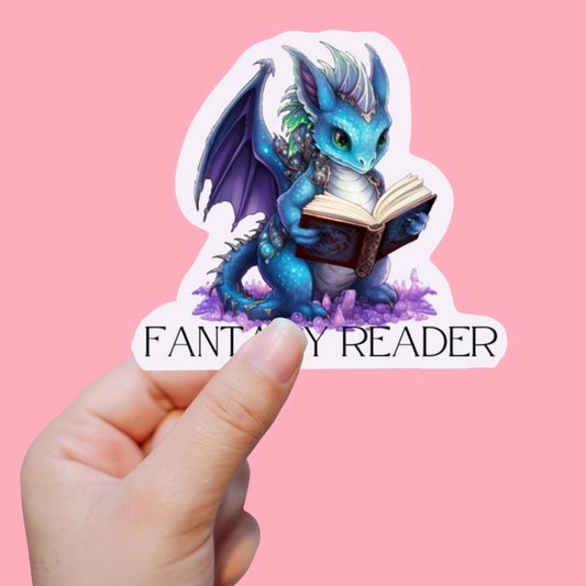 Fantasy Reader Sticker
