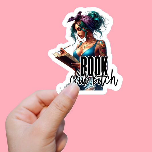 Book Club B!tch Sticker
