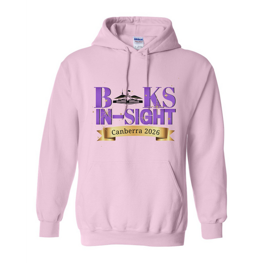 Books In Sight Canberra 2026 Event Hoodie