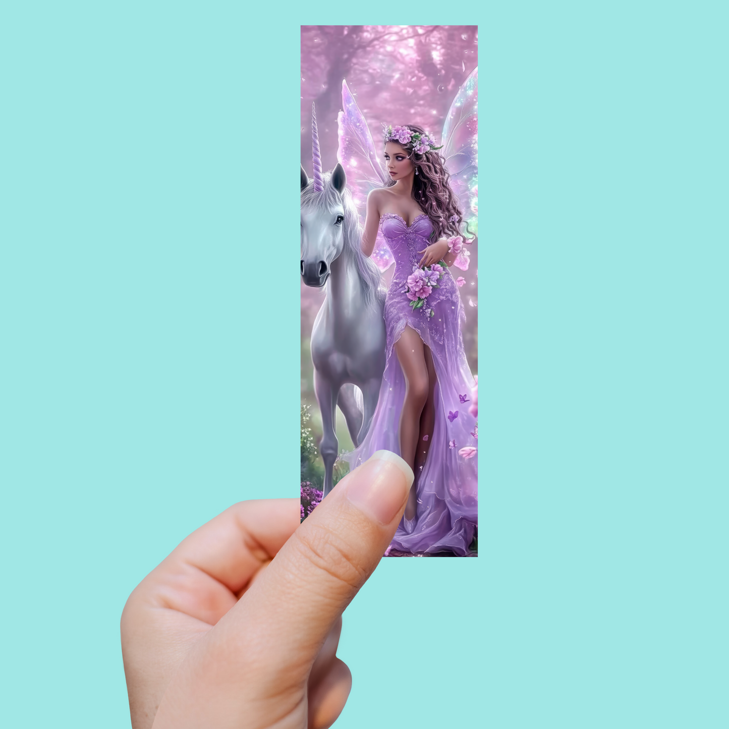 Fairy and Horse Bookmark