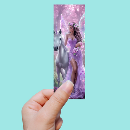 Fairy and Horse Bookmark