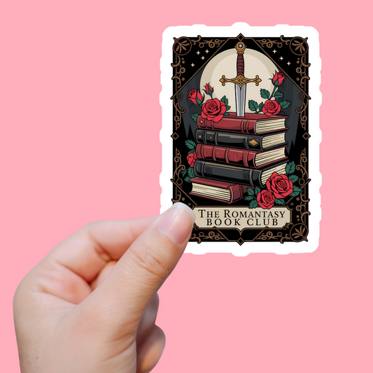 The Romantasy Book Club Sticker