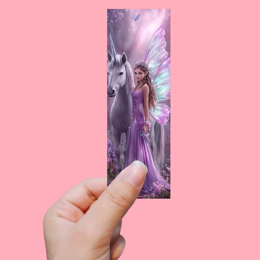 Fairy and Horse Bookmark