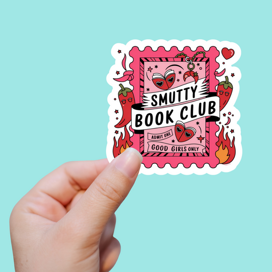 Smutty Book Club Sticker