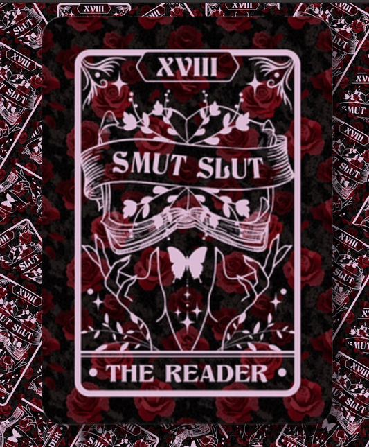 Smutty Bookish Reader Sticker